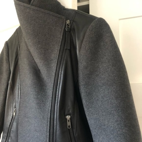 MACKAGE charcoal grey jacket - Picture 4 of 16